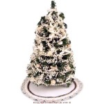 Dollhouse Victorian Christmas Tree- Choice of Color -