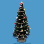 Dollhouse 4 inch Decorated Tree