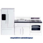 3 pc Modern Dollhouse Appliance Set