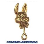 (*)  Dollhouse Miniature Baby Rattle- Choice of Style &amp; Finish -