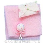 (&amp;sect;) Disc .60&amp;cent; Off - Dollhouse Baby Blanket &amp; Rattle Set