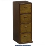 (*) Large Dollhouse File Cabinet- Choice of Finish -