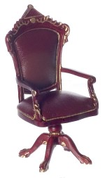 Fancy Dollhouse Victorian Desk Chair by Bespaq