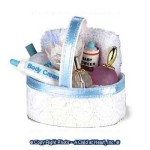 (*) Dollhouse Filled Bath Basket