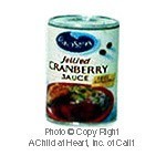 (&amp;sect;) Disc .60&amp;cent; Off - Dollhouse Cranberry Sauce Can
