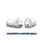 (*) Dollhouse Kid's Bunny Slippers- Choice of Finish -