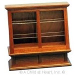 Dollhouse Store Display Case- Choice of Finish -