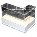 (  ) L Shape 2 Tier Display Counter- Choice of Style -