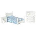 Dollhouse Kids White Bedroom
