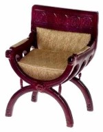 Dollhouse Cross Frame Chair
