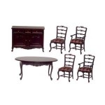Dollhouse Normandy Dining Room by Bespaq