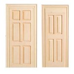 Dollhouse False Doors- Assorted Sizes &amp; Finish -