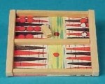 Dollhouse Backgammon Board