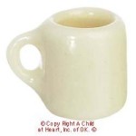 2 Dollhouse Coffee Mugs