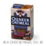() Disc. .30&amp;cent; Off - Quaker Oatmeal Box