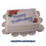 &amp;sect; Disc $1 Off - Birthday Sheet Cake (Assorted)