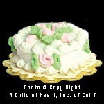 Dollhouse Pretty Rose Cake