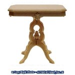 Dollhouse Victorian Table (Kit) by Chrysnbon&amp;reg;- Choice of Color -