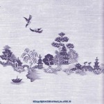 (&amp;sect;) Sale .70&amp;cent; Off - Dollhouse China Grove Mural- Choice of Color -