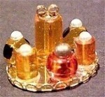 (*) Dollhouse Perfume Tray- Choice Of Color -