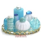 (*) Dollhouse Perfume Tray- Choice Of Color -