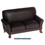 Bespaq Dollhouse Leather Living Room