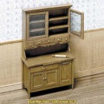 (*) Dollhouse Kitchen Cabinet (Kit)