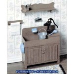 (*) Dollhouse Kitchen Dry Sink (Kit)