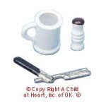 &amp;sect; Sale .50&amp;cent; Off - Dollhouse Vintage Shaving Set