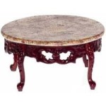 Dollhouse Marble Top Coffee Table