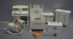 Dollhouse Painted Nursery Set