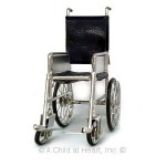 Metal Dollhouse Wheelchair