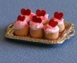 Dollhouse Holiday Cupcake Platter