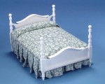 Dollhouse White Double Bed