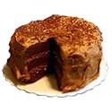 Dollhouse Sliced German Chocolate Cake - Product Image
