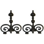 Dollhouse Victorian Andirons