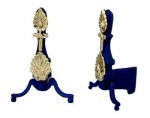 Dollhouse Fan-Shaped Andirons