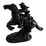 Dollhouse Miniature Brass or Bronzed Statue- Choice of Style -