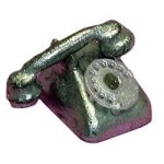 (*) Dollhouse Telephone with Dial
