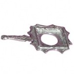 (*) Large Square with Handle Trivet- Choice of Color -