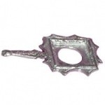 (*) Dollhouse Small Square w/ Handle Trivet- Choice Of Color -