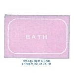 (&amp;sect;) Sale .50&amp;cent; - Dollhouse Bath Mat