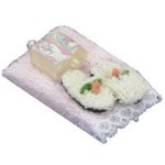 (*) Dollhouse Bathroom Accessory Set #4