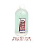 (*) Dollhouse Bottle of Rubbing Alcohol