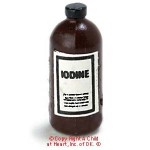(*) Dollhouse Iodine Bottle