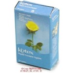 (*) Dollhouse Retro Kotex Box