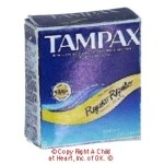 (*) Dollhouse Tampax Box- Choice of Style -