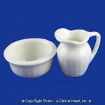 &amp;sect; Sale $1 Off - Dollhouse Ceramic Wash Bowl &amp; Pitcher