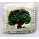 (&amp;sect;) Disc. $10 Off - Dollhouse Crossstiched Pillows