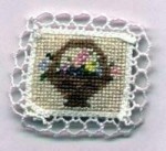 (&amp;sect;) Disc. $10 Off - Dollhouse Crossstiched Pillows